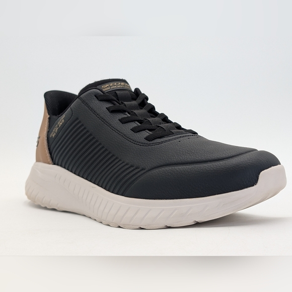 BOBS By Skechers™ Sz 12 Hands Free Slip-On Blk Sneaker Comfort Sole Heel Pillow - Picture 3 of 17